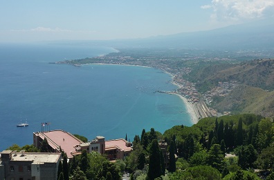 Cote proche de Taormina